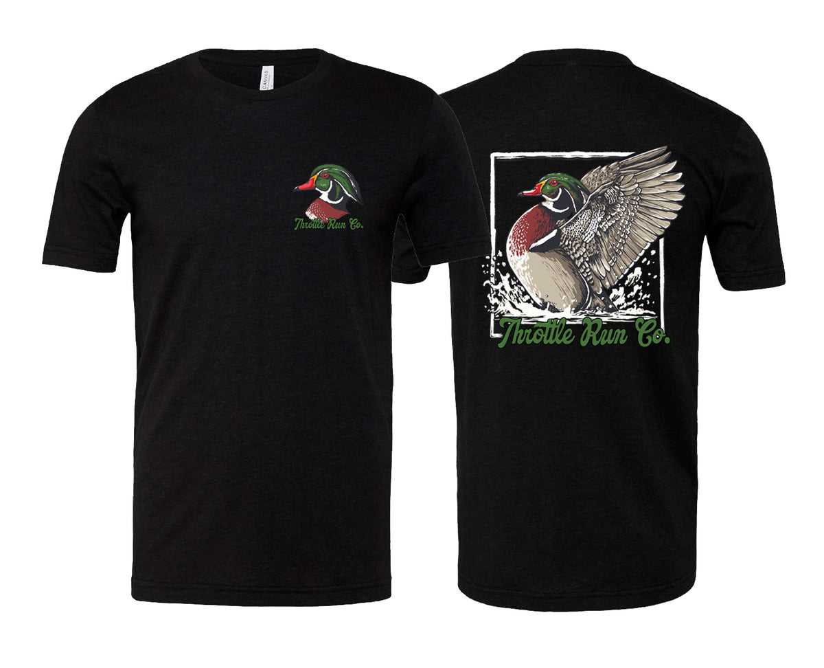 Duck Hunting T-shirt - Black