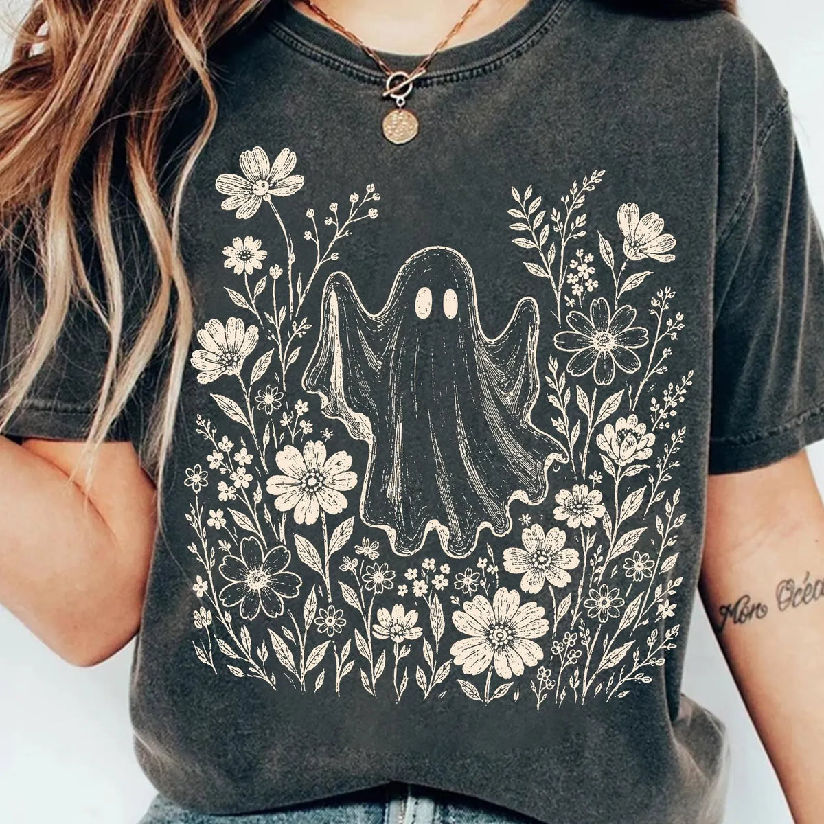 Ghost & Flowers
