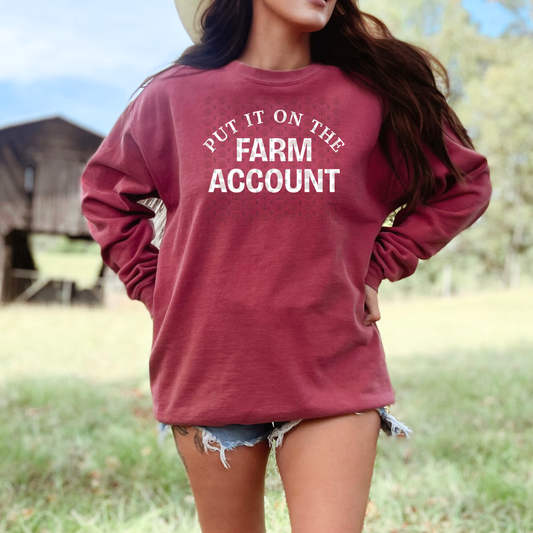 Put It On The Farm Account