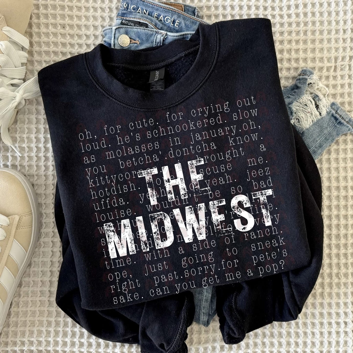 The Midwest - white font