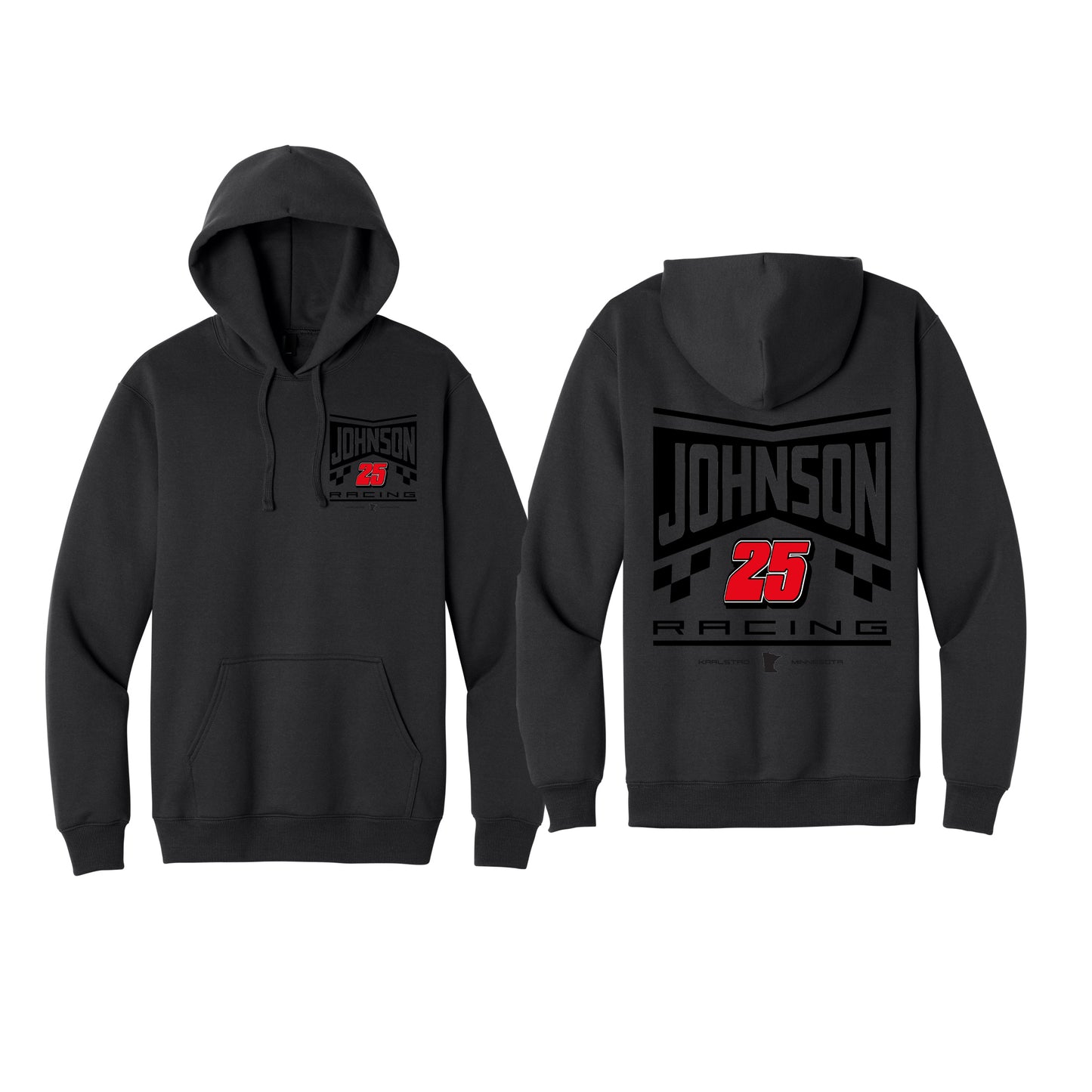 Two Five Hoodie Black