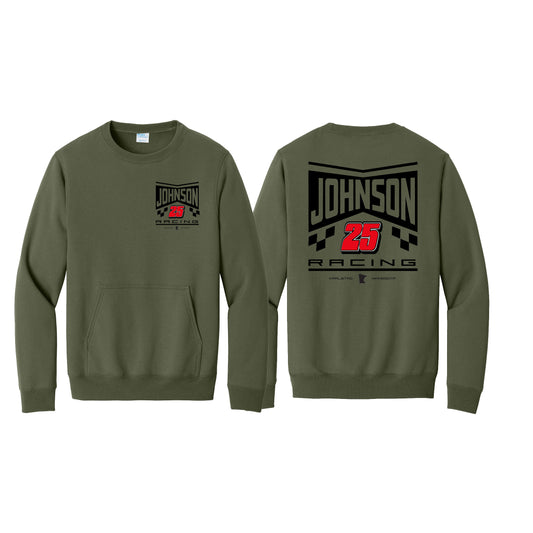 Two Five Crewneck Olive Green