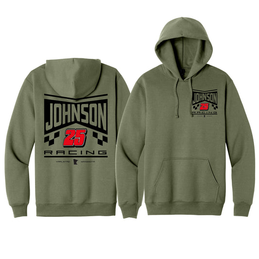 Two Five Hoodie Olive Green