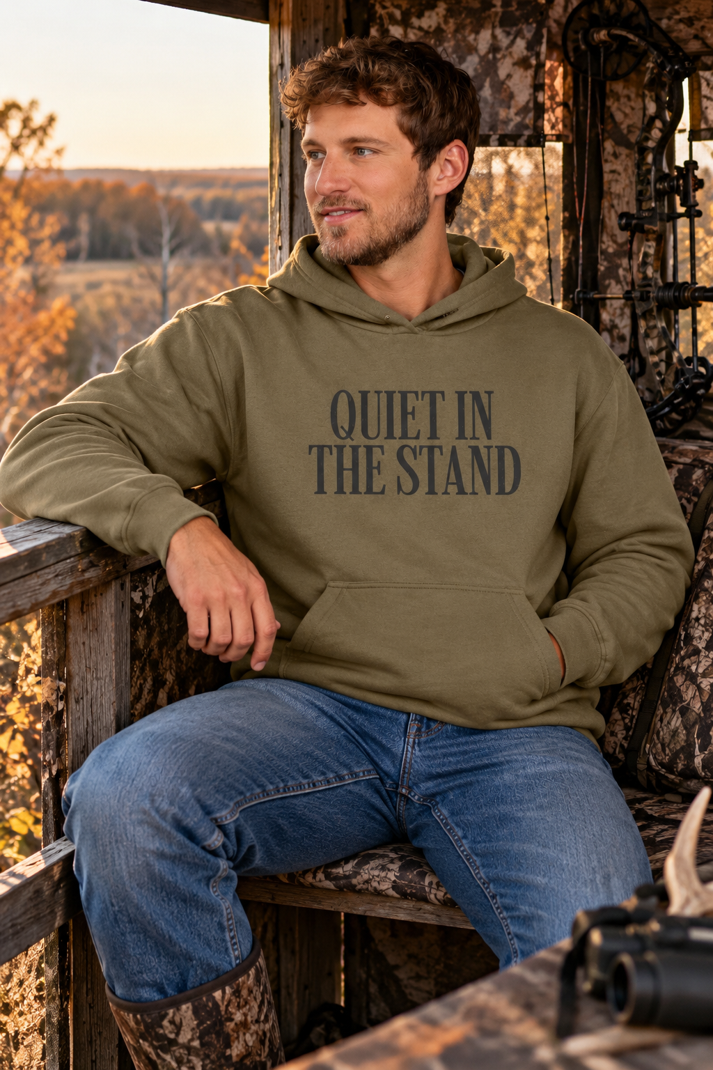 Quiet in the stand