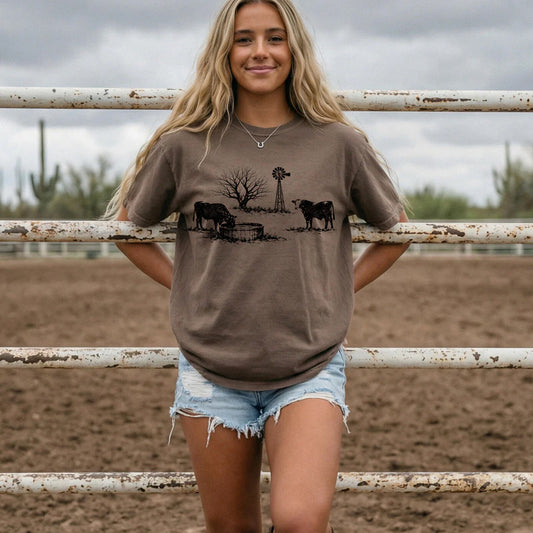 Cows & Windmill