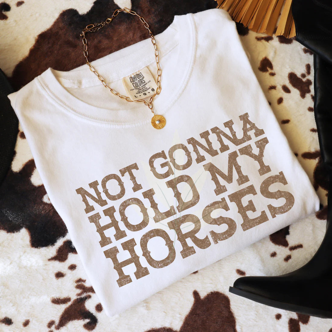 Not gonna hold my horses
