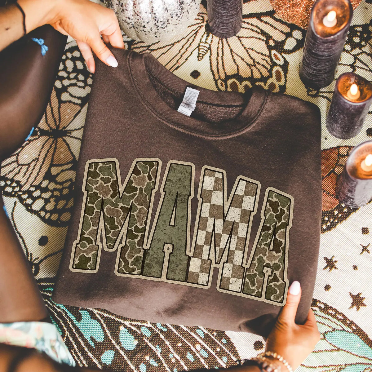 MAMA in Checkerd/Camo