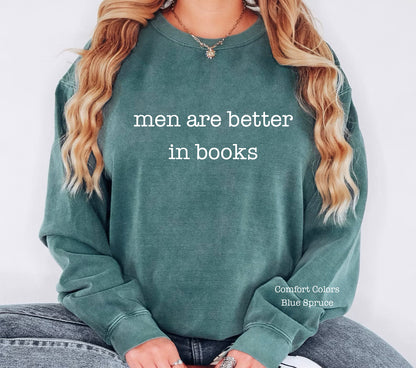 Men are better in books
