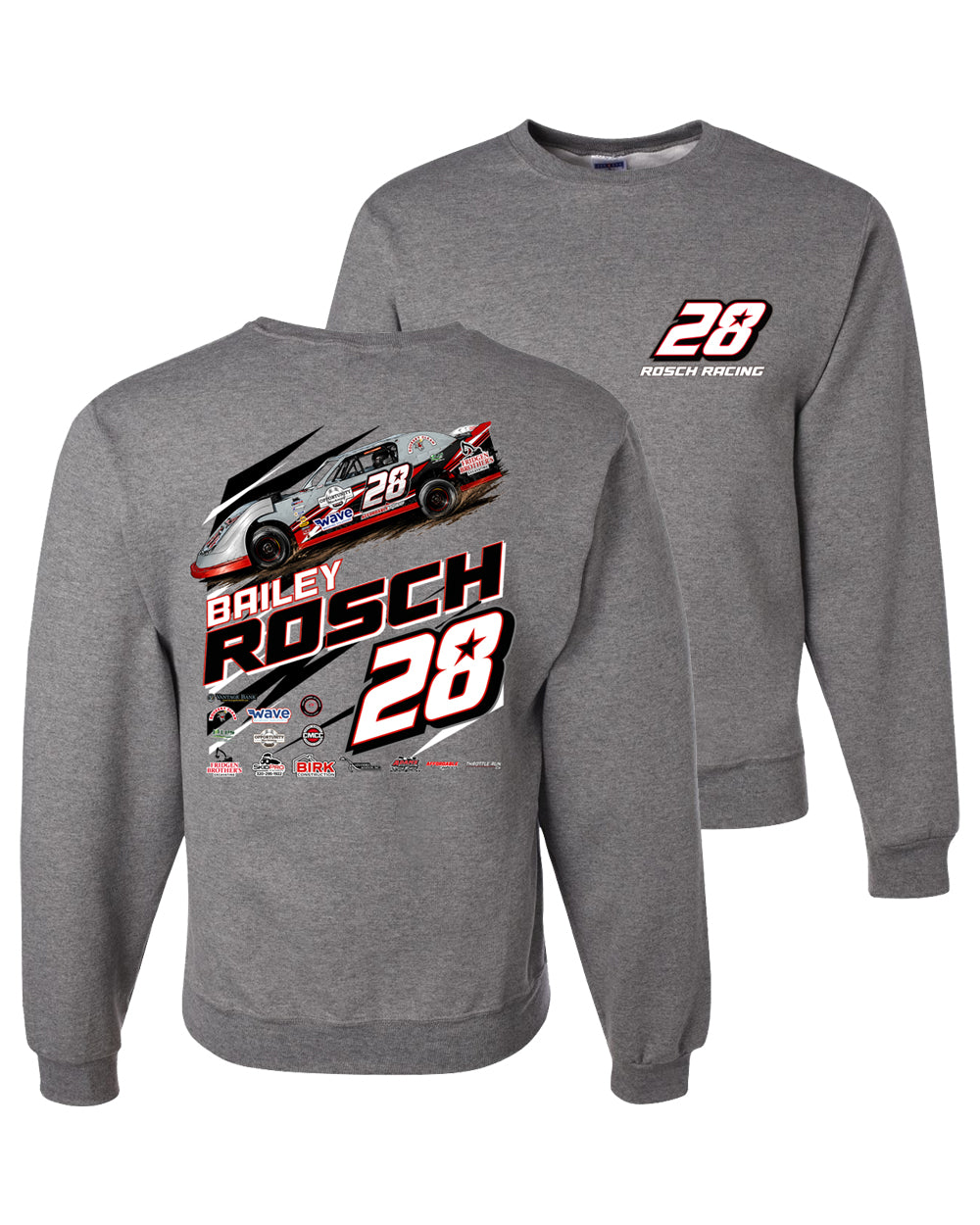 Gray Crewneck