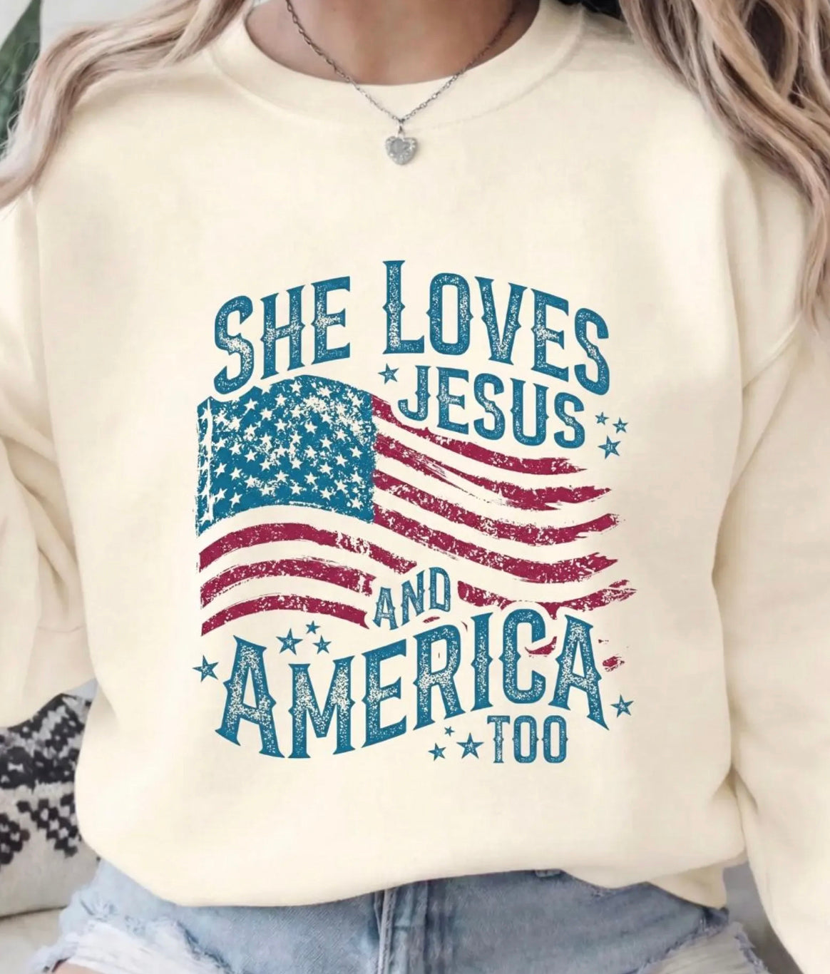 She Loves Jesus And America Too