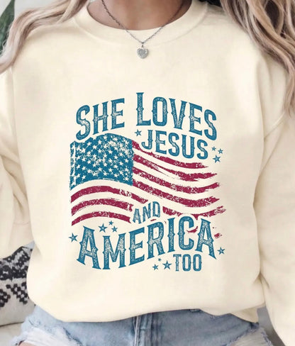 She Loves Jesus And America Too