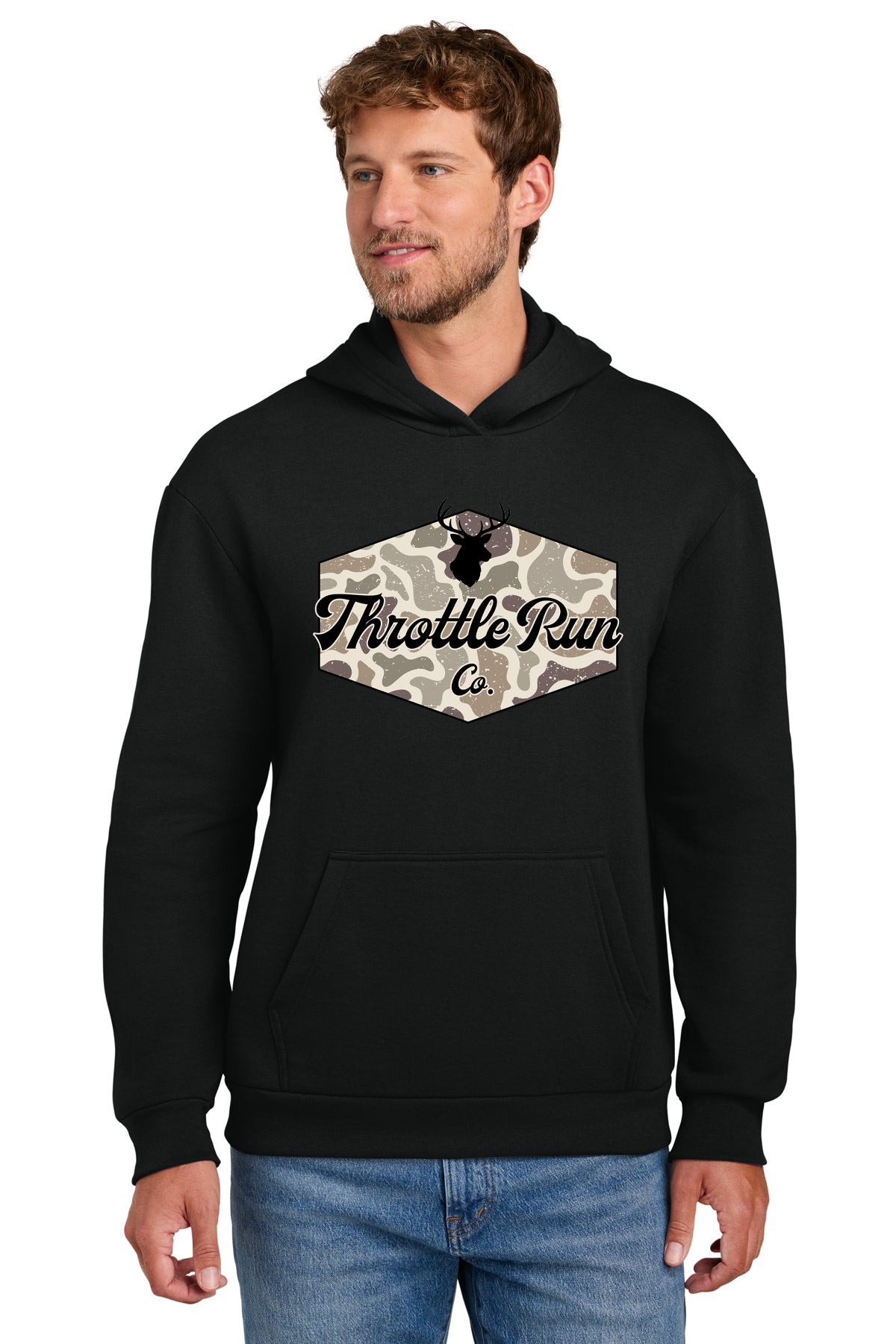 Large Logo on Front - Black